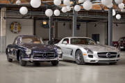 Mercedes 300 SL y SLS AMG, clásicos frente a frente