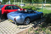 Visitando el parking del Nürburgring