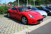 Visitando el parking del Nürburgring