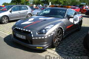 Visitando el parking del Nürburgring