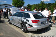 Visitando el parking del Nürburgring
