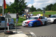 Visitando el parking del Nürburgring