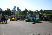 Visitando el parking del Nürburgring