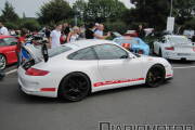 Visitando el parking del Nürburgring