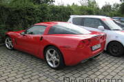 Visitando el parking del Nürburgring