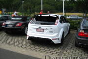 Visitando el parking del Nürburgring