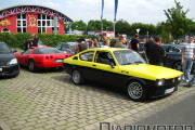 Visitando el parking del Nürburgring