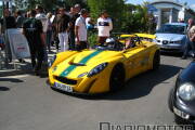 Visitando el parking del Nürburgring