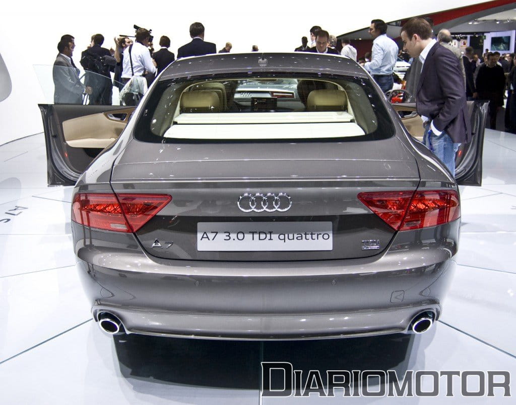Audi A7 Sportback en el Salón de París