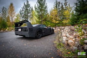 Ferrari F40 negro mate