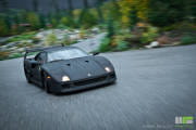 Ferrari F40 negro mate