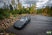 Ferrari F40 negro mate