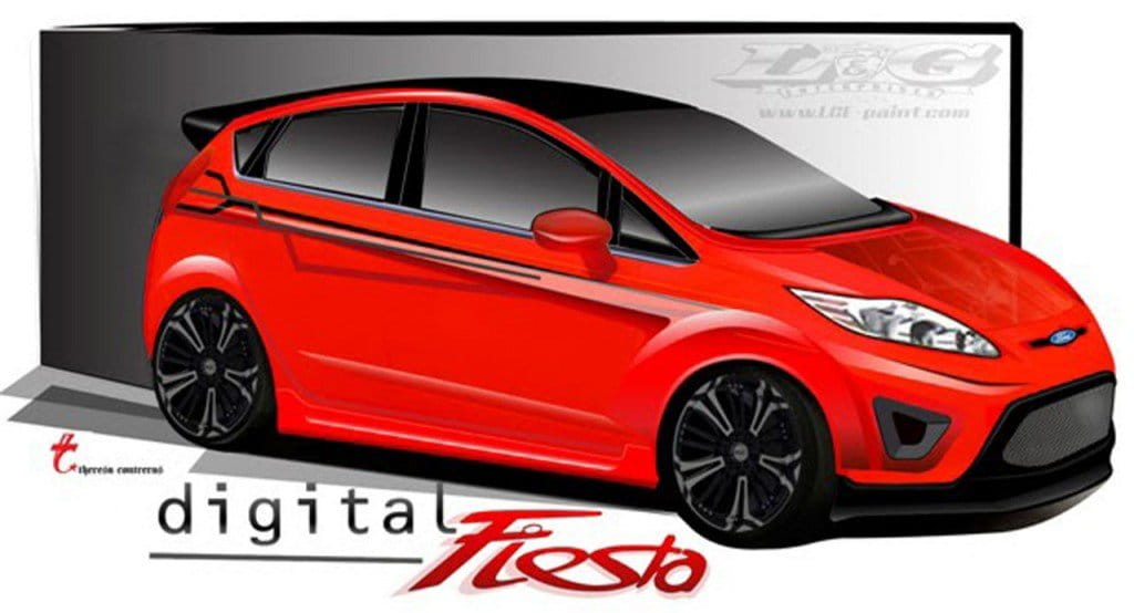 Ford Fiesta en el SEMA 2010
