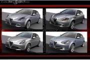 Bocetos y diseños preliminares del Alfa Romeo Giulietta