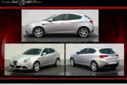 Bocetos y diseños preliminares del Alfa Romeo Giulietta