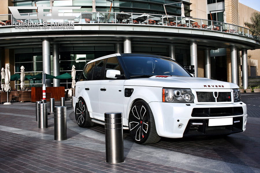 DUB Range Rover CarbonChrome 24 Perfeito muito Top 