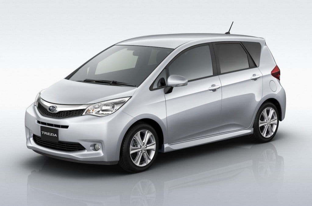 Subaru Trezia 2012