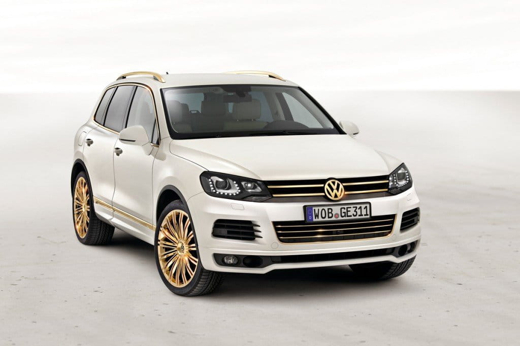 Volkswagen Touareg Gold Edition, bling bling árabe