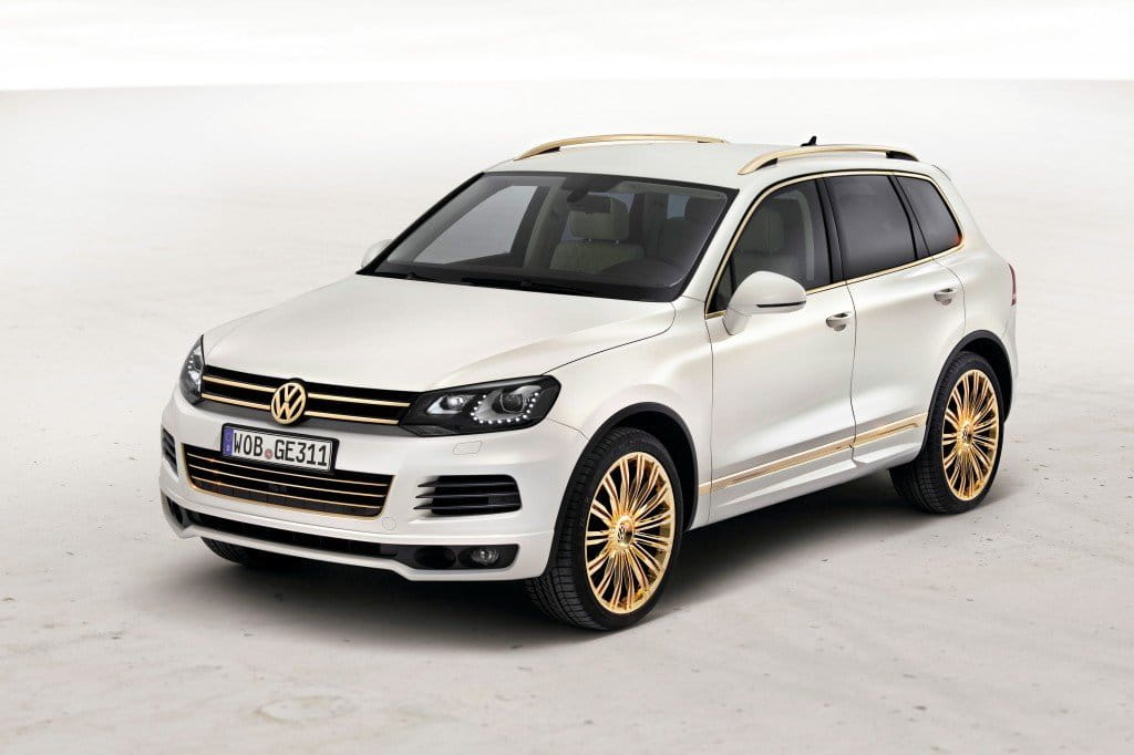 Volkswagen Touareg Gold Edition, bling bling árabe