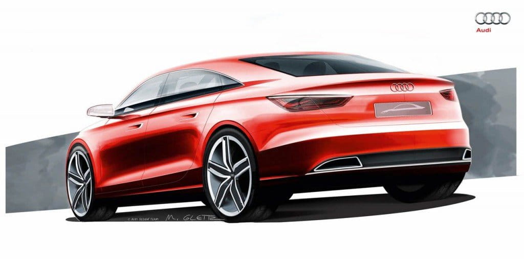 Audi A3 Concept - Bocetos (Salón de Ginebra 2011)