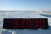Bentley vuelve a superar el récord de velocidad sobre hielo