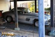Un Mercedes 300 SL, nueve años sin moverse en Japón