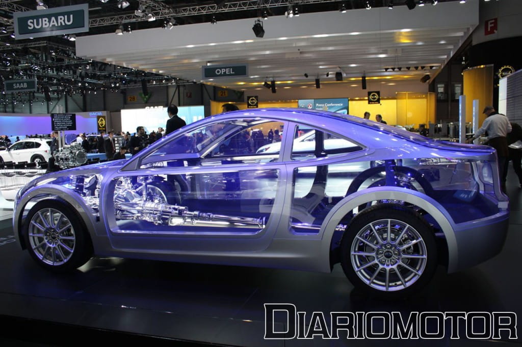 Subaru Boxer Sports Car Arquitecture en Ginebra