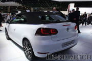 Volkswagen Golf Cabrio en Ginebra