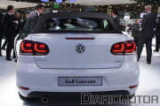 Volkswagen Golf Cabrio en Ginebra