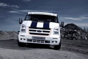 Ford Transit SuperSportVan, blanca y muy rápida