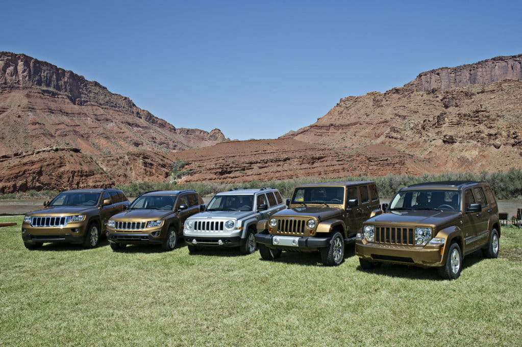 70 aniversario de Jeep en el Moab