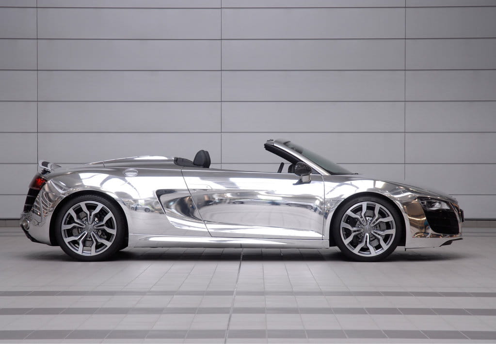 Audi R8 V10 Spyder Chrome Edition