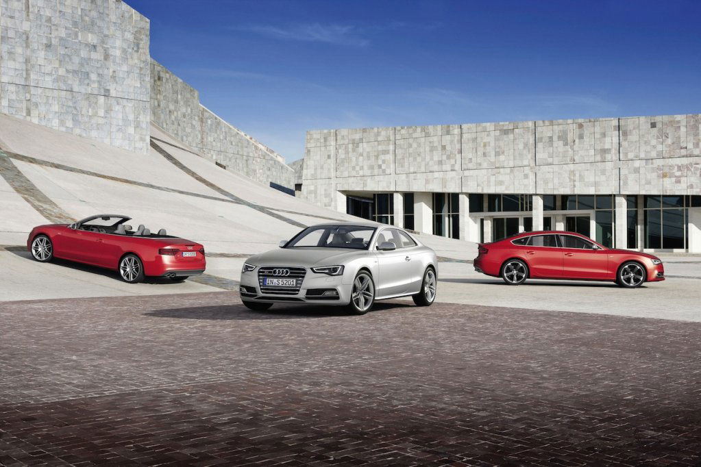 Audi S5 Coupé, Sportback y Cabrio 2012