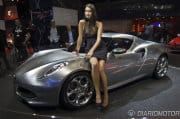 Alfa Romeo 4C en Frankfurt