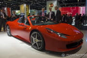 Ferrari 458 Spider en el Salón de Frankfurt