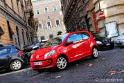Volkswagen Up!, presentación y prueba en Roma