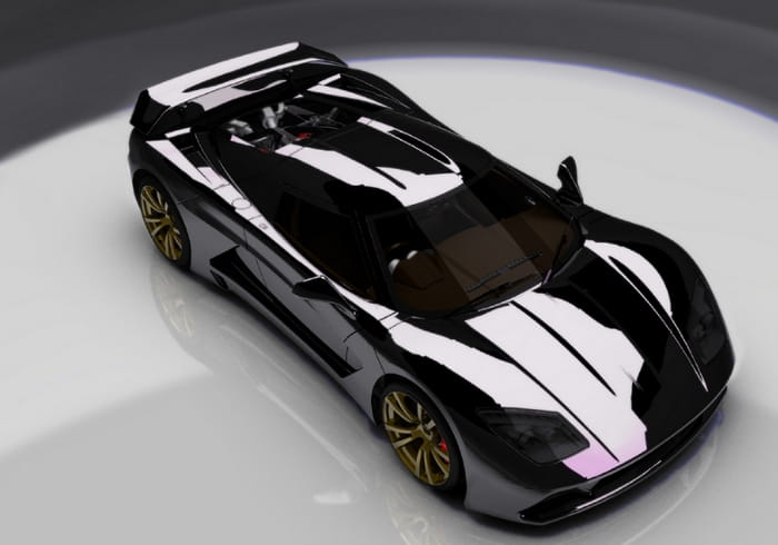 Akylone Genty a French supercar 1000 bhp and 1100 kg