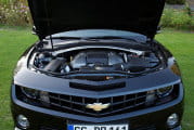 Chevrolet Camaro 2011, presentación y prueba en Suiza