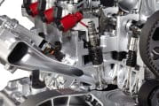 2012 Fiat 500 Abarth's 1.4-liter MultiAir¨ Turbo engine