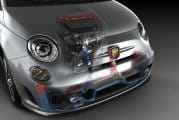 2012 Fiat 500 Abarth cutaway