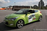 Hyundai Veloster 1.6 GDi Sport S DCT, lo probamos en Frankfurt