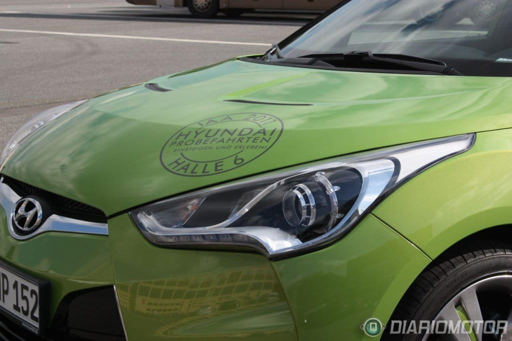 Hyundai Veloster 1.6 GDi Sport S DCT, lo probamos en Frankfurt