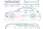 Audi A3/Abmessungen