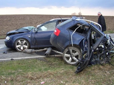 Accidente Audi RS6