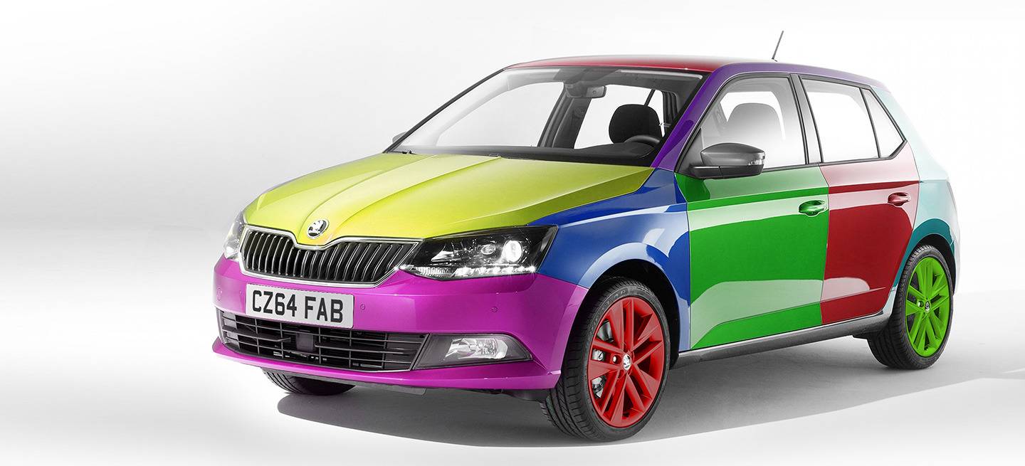 Pintura por código de colores para coches: ¿cómo hallarla en tu coche?