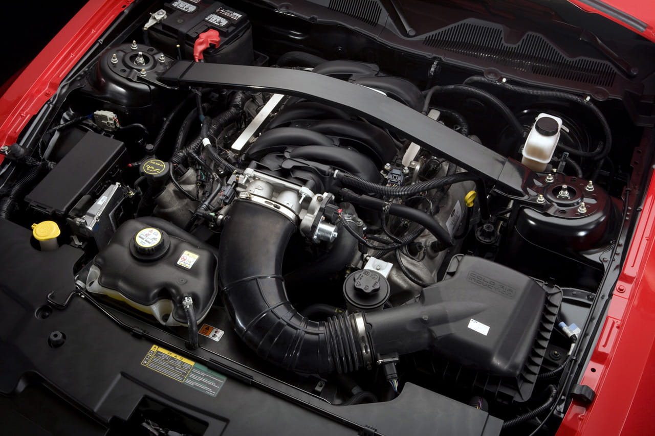 2008 Ford mustang winter driving #9