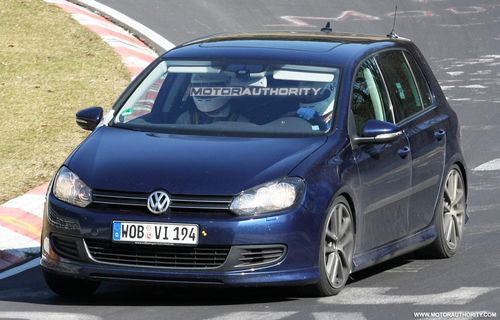 Volkwagen Golf R20T, primeras imágenes espía