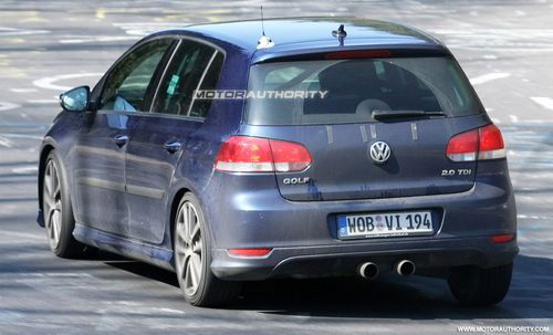 Volkwagen Golf R20T, primeras imágenes espía