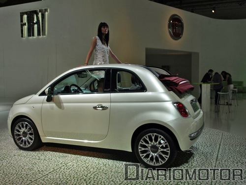 Fiat 500C en el Salón de Barcelona