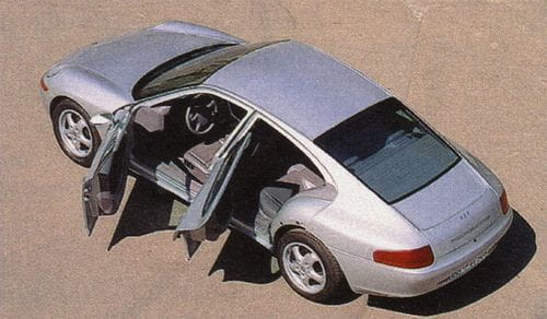 Porsche 989, una berlina deportiva que no llegó a nacer